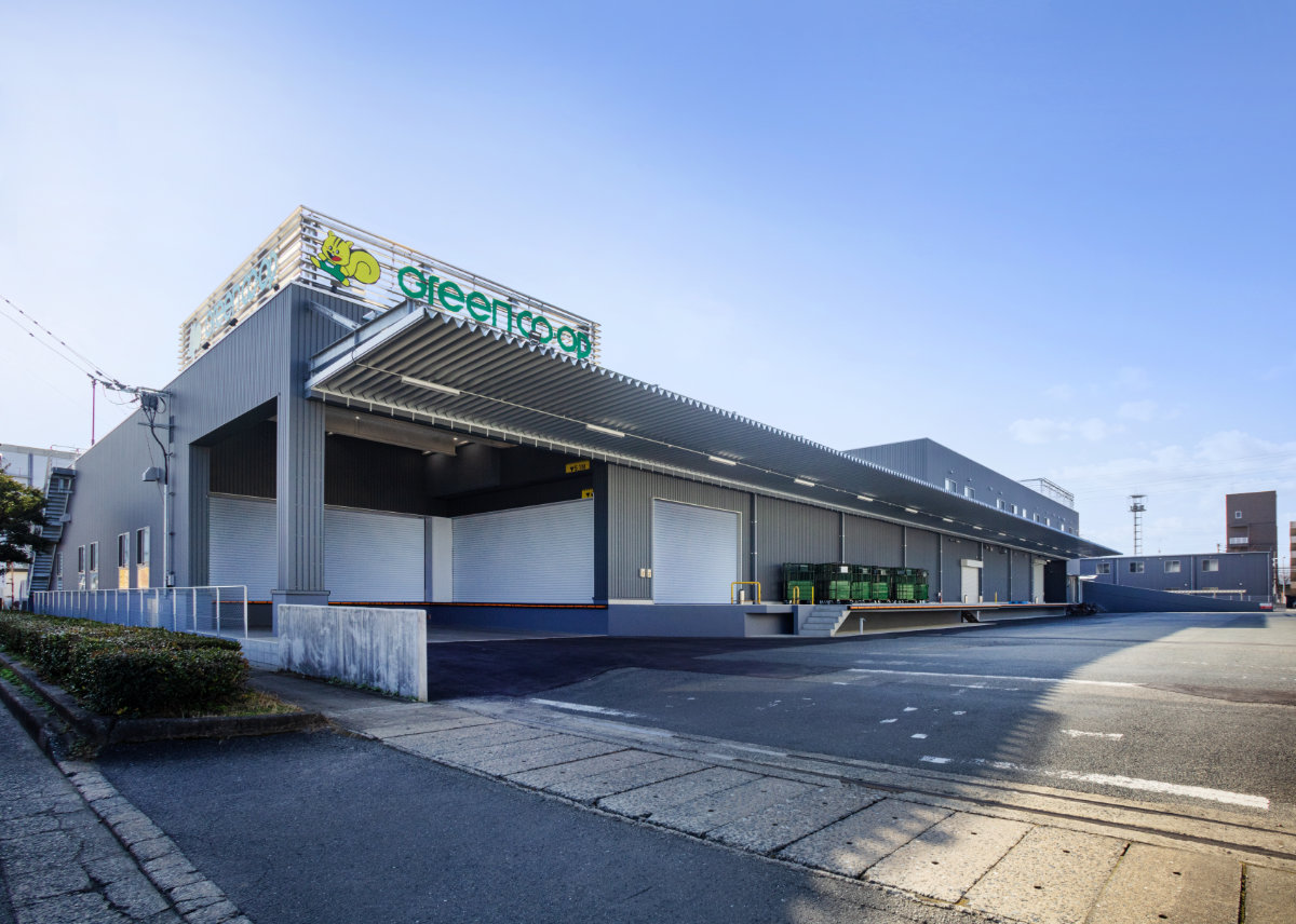 グリーンコープ「多の津流通センター」